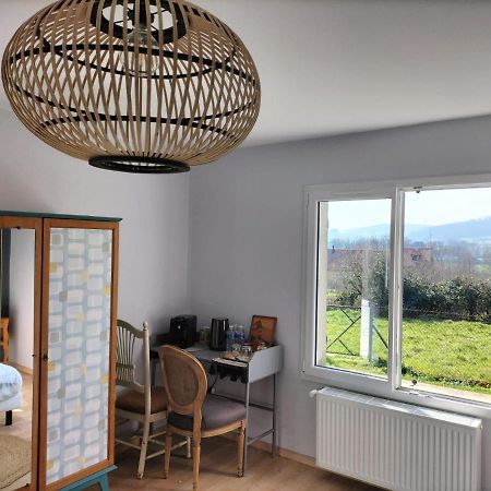 Agreable Chambre Meublee, Vue Sur La Vallee De L'Auxois Villy-en-Auxois Exteriör bild