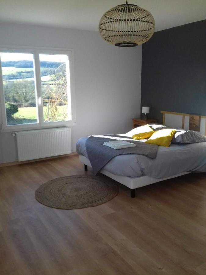 Agreable Chambre Meublee, Vue Sur La Vallee De L'Auxois Villy-en-Auxois Exteriör bild